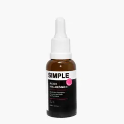 SERUM SIMPLE ACIDO HIALURONICO - HIDRATAÇÃO INTENSA 30ML