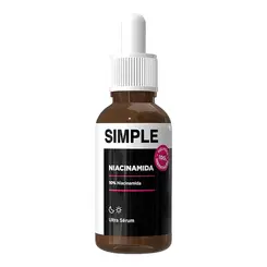 SERUM SIMPLE NIACINAMIDA - ANTIOLEOSIDADE, REJUVENESCEDOR E CALMANTE 30ML