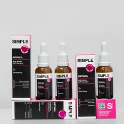 SERUM SIMPLE RETINOL - REDUÇÃO DOS SINAIS DO TEMPO 30ML