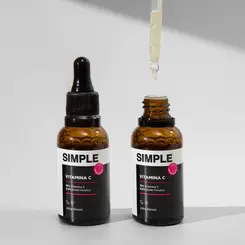 SERUM SIMPLE VITAMINA C - MAIS LUMINOSIDADE, FIRMEZA E TOM UNIFORME 30ML