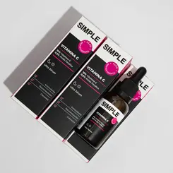 SERUM SIMPLE VITAMINA C - MAIS LUMINOSIDADE, FIRMEZA E TOM UNIFORME 30ML