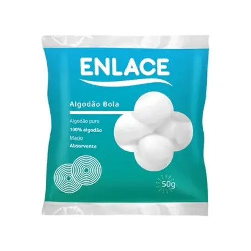 ENLACE ALGODAO EM BOLA 50G