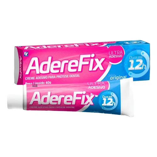 ADEREFIX CREME FIXADOR DE PROTESE SABOR ORIGINAL 40G