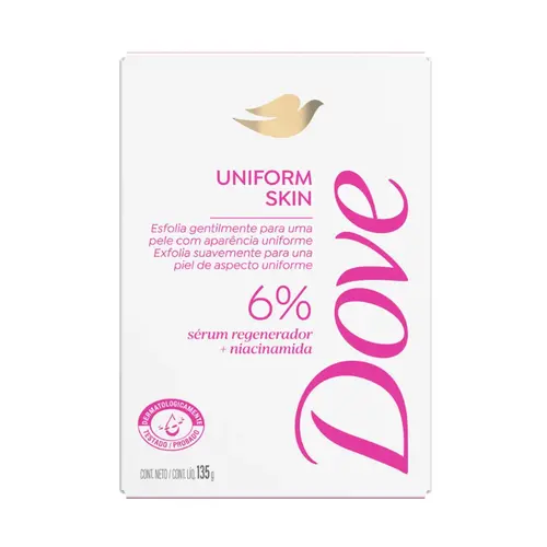 SABONETE DOVE UNIFORM SKIN 135G