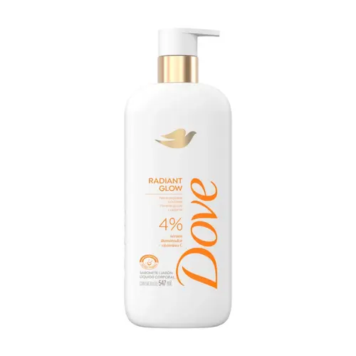 SABONETE LIQUIDO CORPORAL DOVE RADIANT GLOW 547ML