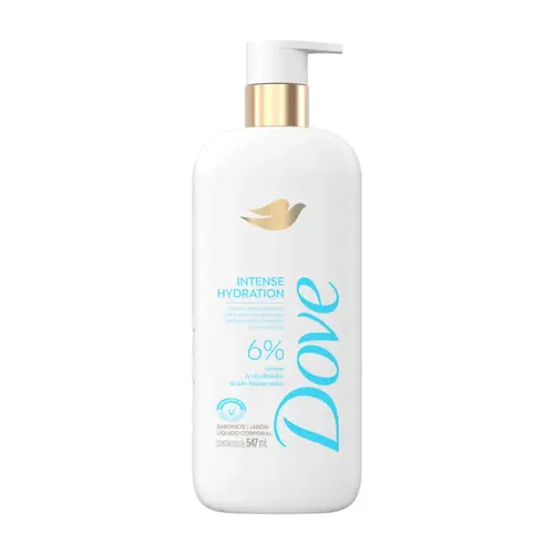 SABONETE LIQUIDO CORPORAL DOVE INTENSE HYDRATION - HIDRATA PROFUNDAMENTE 547ML