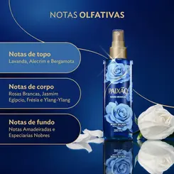 BODY SPLASH PAIXAO INSPIRADORA - ROSAS BRANCAS 200ML