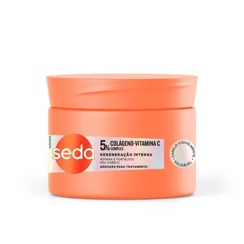 MASCARA DE TRATAMENTO SEDA COLAGENO + VITAMINA C 300G