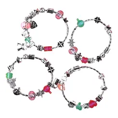 KIT BRINQUEDO DE PULSEIRAS E BERLOQUES MAKE BRINQ