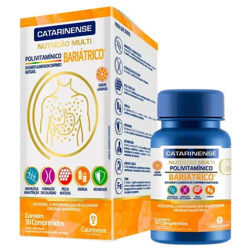 POLIVITAMINICO BARIATRICO SABOR LANRAJA COM 30 CAPSULAS