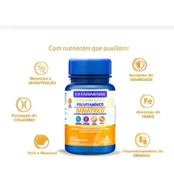 POLIVITAMINICO BARIATRICO SABOR LANRAJA COM 30 CAPSULAS