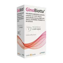 SUPLEMENTO PROBIOTICO GINOBIOTTA COM 30 CAPSULAS