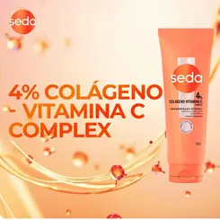 CONDICIONADOR SEDA COLAGENO + VITAMINA C EM BISNAGA 250ML