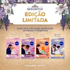 HIDRATANTE LABIAL NIVEA BRIDGERTON CHA DE PESSEGO 4,8G