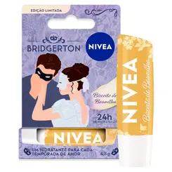 HIDRATANTE LABIAL NIVEA BRIDGERTON BISCOITO DE BAUNILHA 4,8G