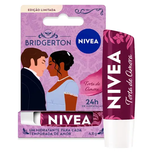 HIDRATANTE LABIAL NIVEA BRIDGERTON TORTA DE AMORA 4,8G