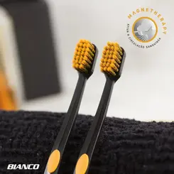ESCOVA DE DENTE BIANCO CARBON EXTRA MACIA