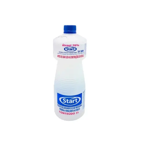 ALCOOL LIQUIDO START 70% ASSEPTGEL 1L