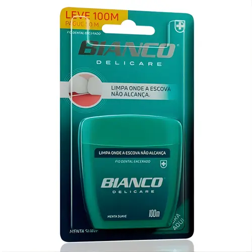FIO DENTAL BIANCO DELICARE 100M