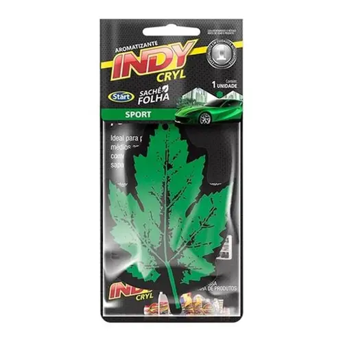 FOLHA AROMATIZANTE PARA CARRO INDY SPORT