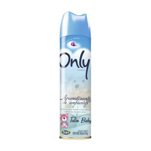 ODORIZADOR DE AMBIENTE ONLY TALCO 360ML