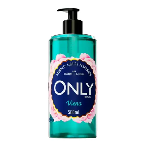 SABONETE LIQUIDO ONLY VIENA 500ML