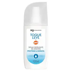OFF REPELENTE EM SPRAY TOQUE LEVE - HIDRATA E PROTEGE 100ML
