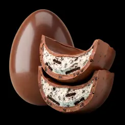 OVO DE PASCOA YAMO CHOCOCOLATE AO LEITE COM COOKIES - ZERO AÇÚCAR, ZERO GLÚTEN E ZERO LACTOSE 300G