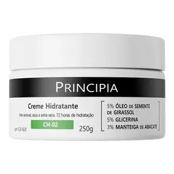 CREME HIDRATANTE PRINCIPIA CH-02 - HIDRATAÇÃO INTENSA E PROLONGADA 250G
