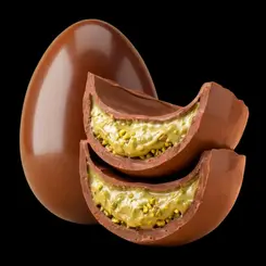 OVO DE PASCOA YAMO CHOCOLATE AO LEITE COM PISTACHE - ZERO AÇÚCAR, ZERO GLÚTEN E ZERO LACTOSE 300G