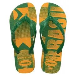 CHINELO HAVAIANAS VAI BRASIL AMARELO TAM 31/32