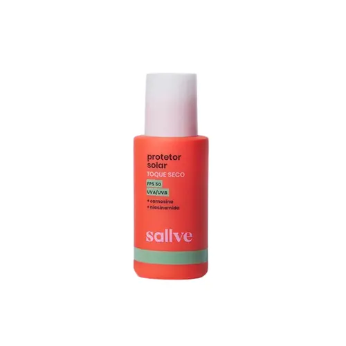 SALLVE PROTETOR SOLAR FACIAL TOQUE SECO FPS50 40G