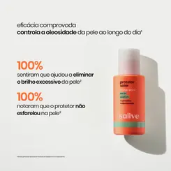 SALLVE PROTETOR SOLAR FACIAL TOQUE SECO FPS50 40G
