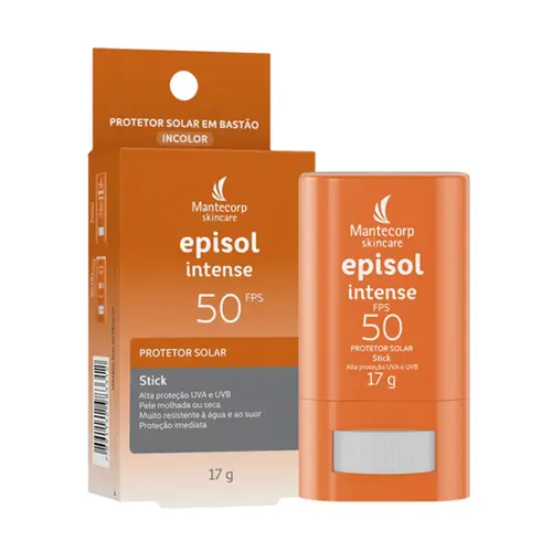 MANTECORP PROTETOR SOLAR FACIAL EPISOL INTENSE STICK FPS50 17G