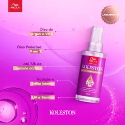 OLEO CAPILAR PODEROSO 9 EM 1 WELLA KOLESTON 100ML