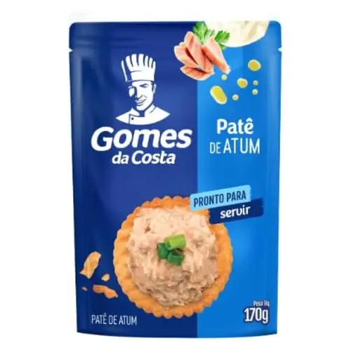 PATE DE ATUM TRADICIONAL GOMES DA COSTA 170G