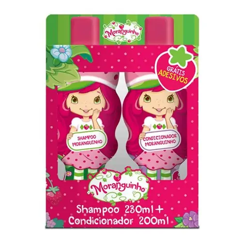 KIT MORANGUINHO SHAMPOO 230ML + CONDICIONADOR 200ML