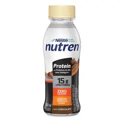 NUTREN PROTEIN 15G DE PROTEINA ZERO LACTOSE SABOR CHOCOLATE 260ML
