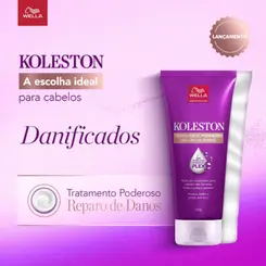CREME DE TRATAMENTO PODEROSO WELLA KOLESTON 170ML