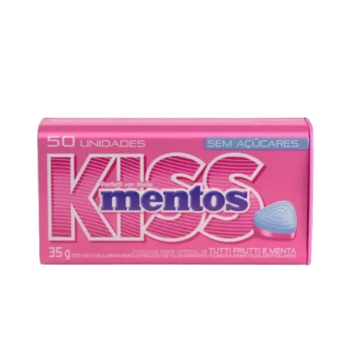 MENTOS KISS LATA TUTTI FRUTTI E MENTA 35G