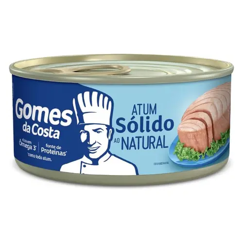 ATUM SOLIDO NATURAL GOMES DA COSTA 170G
