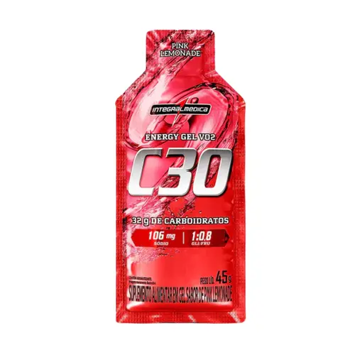 ENERGY GEL C30 PINK LEMONADE 45G