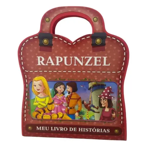 LIVRO INFANTIL MALETA EVA RAPUNZEL PAE EDITORA