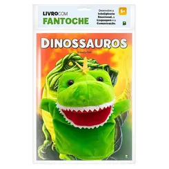 LIVRO BRINQUEDO FANTOCHE DINOSSAUROS TODOLIVRO