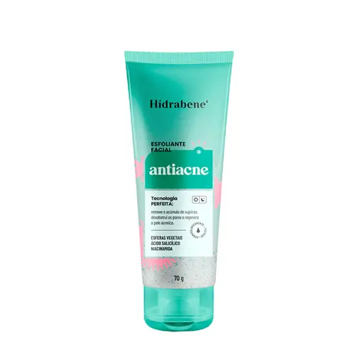 HIDRABENE ESFOLIANTE FACIAL ANTIACNE 70G
