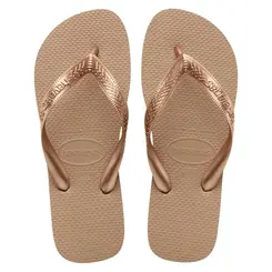 CHINELO HAVAIANAS TOP TIRAS ROSE GOLD TAM 37