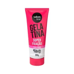 GELATINA SALON LINE #TODECACHO SUPER FIXAÇÃO 200G