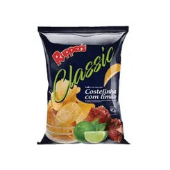 SALGADINHO RUPPERS BATATA LISA COSTELINHA COM LIMAO 40G