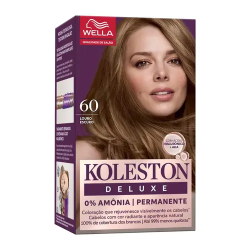 TONALIZANTE KOLESTON DELUXE 60 LOURO ESCURO