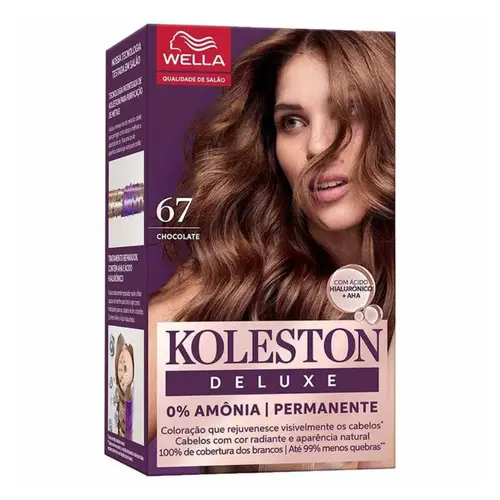 TINTURA  KOLESTON DELUXE 67 CHOCOLATE